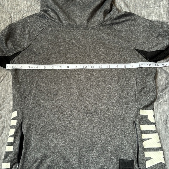 Pink Ultimate cowl neck top work out top - Picture 8 of 10